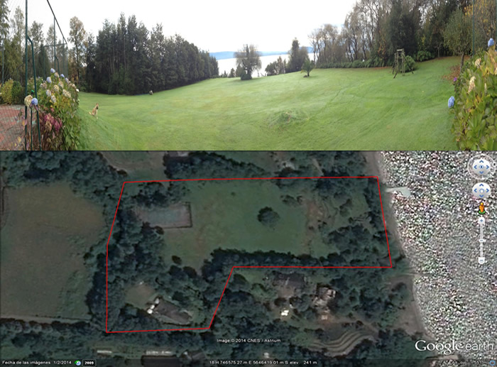 Hermosa propiedad orilla del lago Villarrica