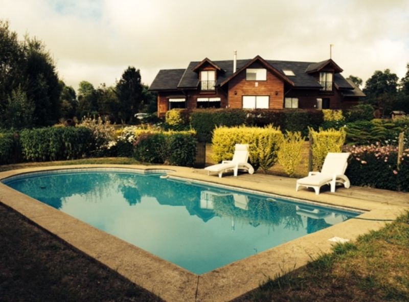 Hermosa casa en la pradera